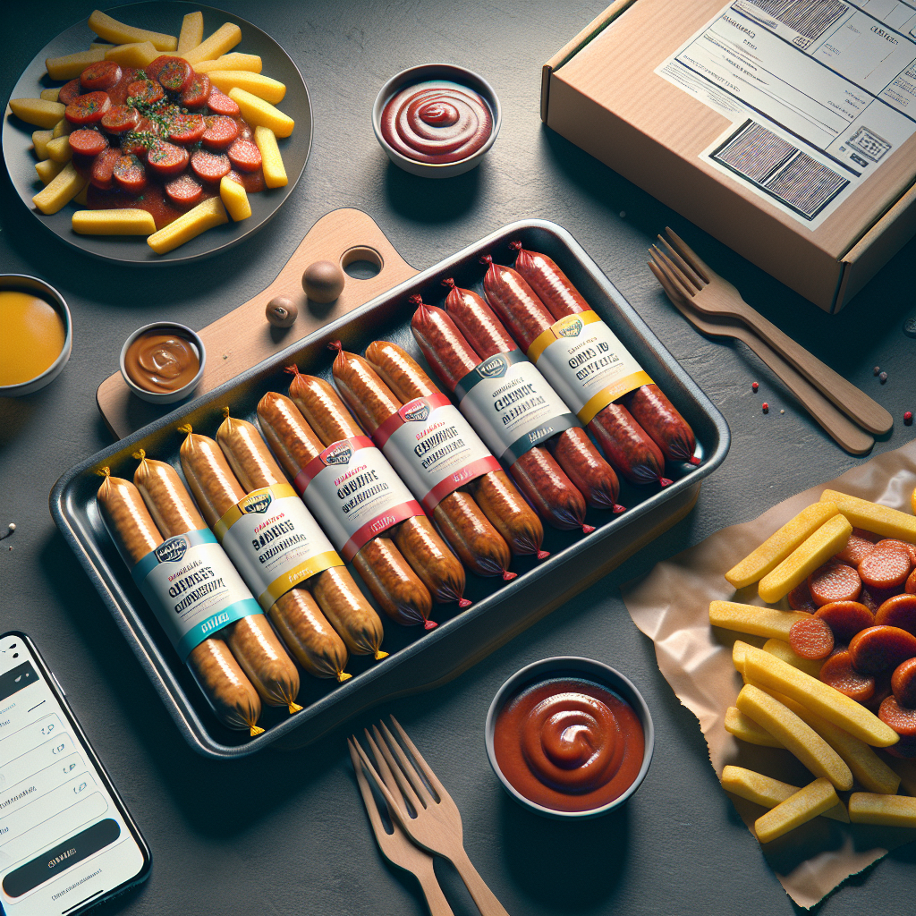 VW Currywurst in Stuttgart online kaufen: Packungen, Varianten und einfache Bestellung.